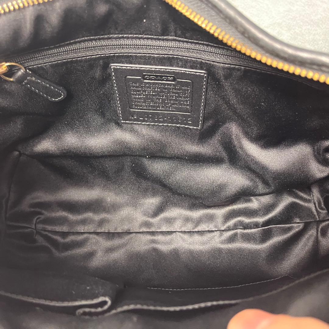 バッグ Coach Hobo Black Hand Bag
