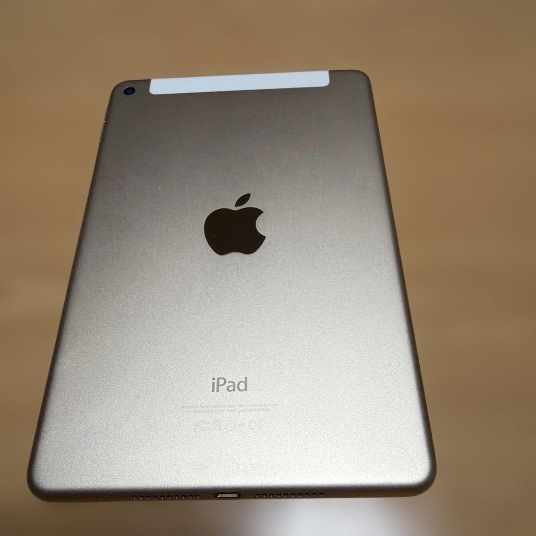 Apple iPad mini4ゴールド 本体　128GBカバー付