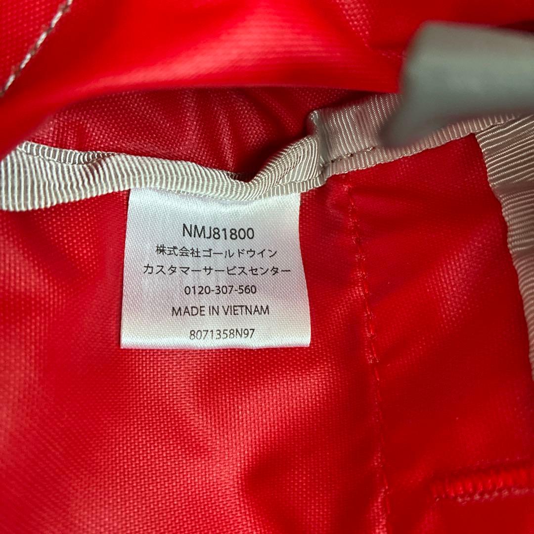 THE NORTH FACE ボストンバッグ レッド/ブラック