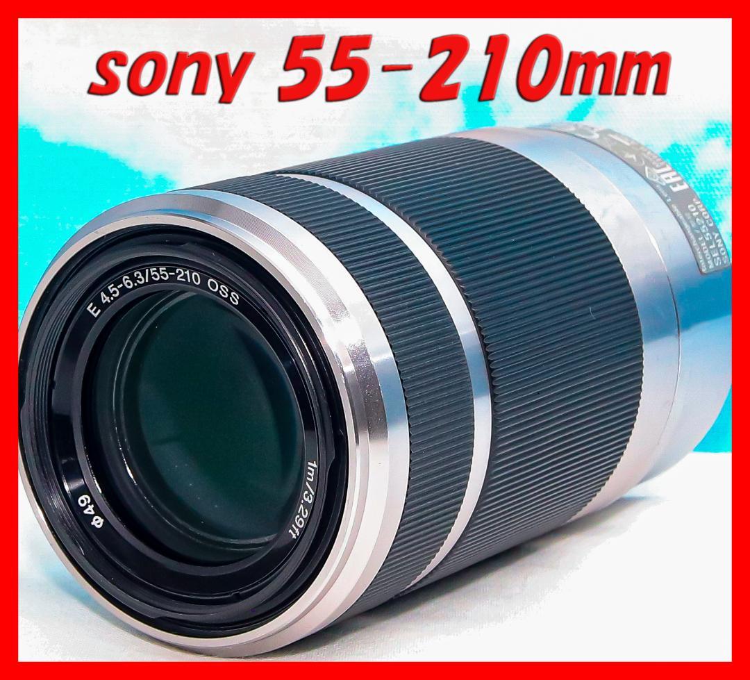 美品 SONY E 55-210mm⭐️望遠レンズ⭐️イベント行事に！⭐️