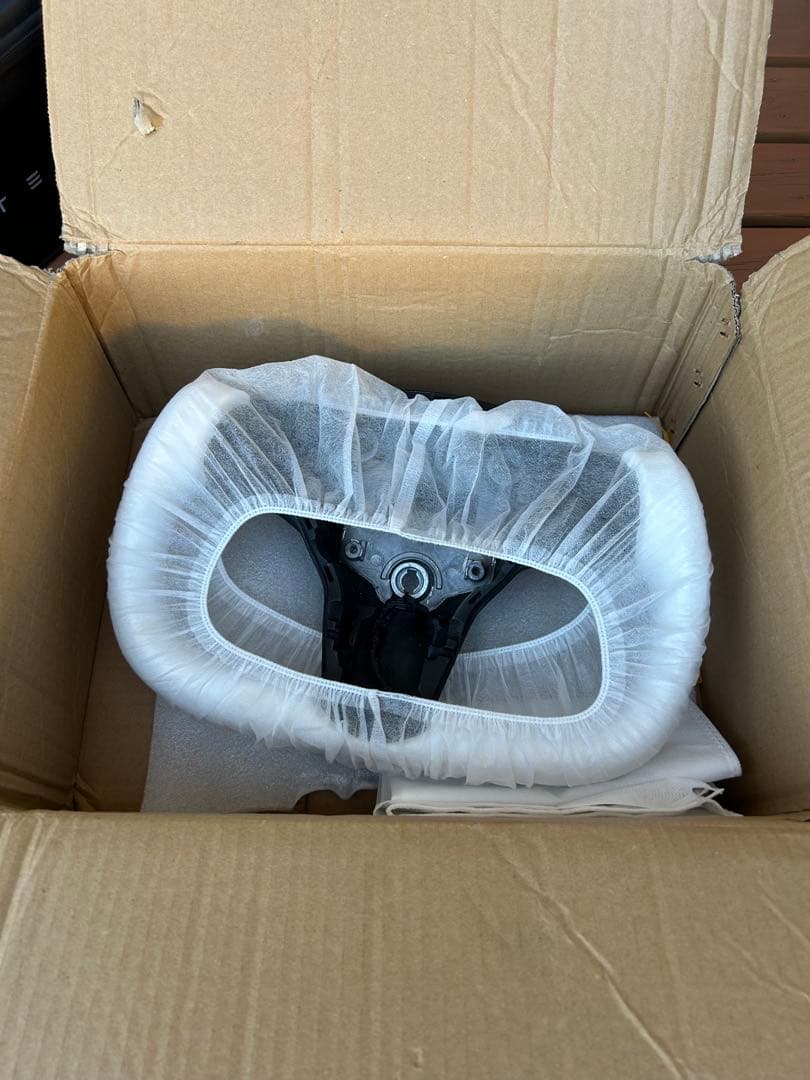 テスラ モデル3 Y 用　ヨークハンドル本体のみ　ホワイト