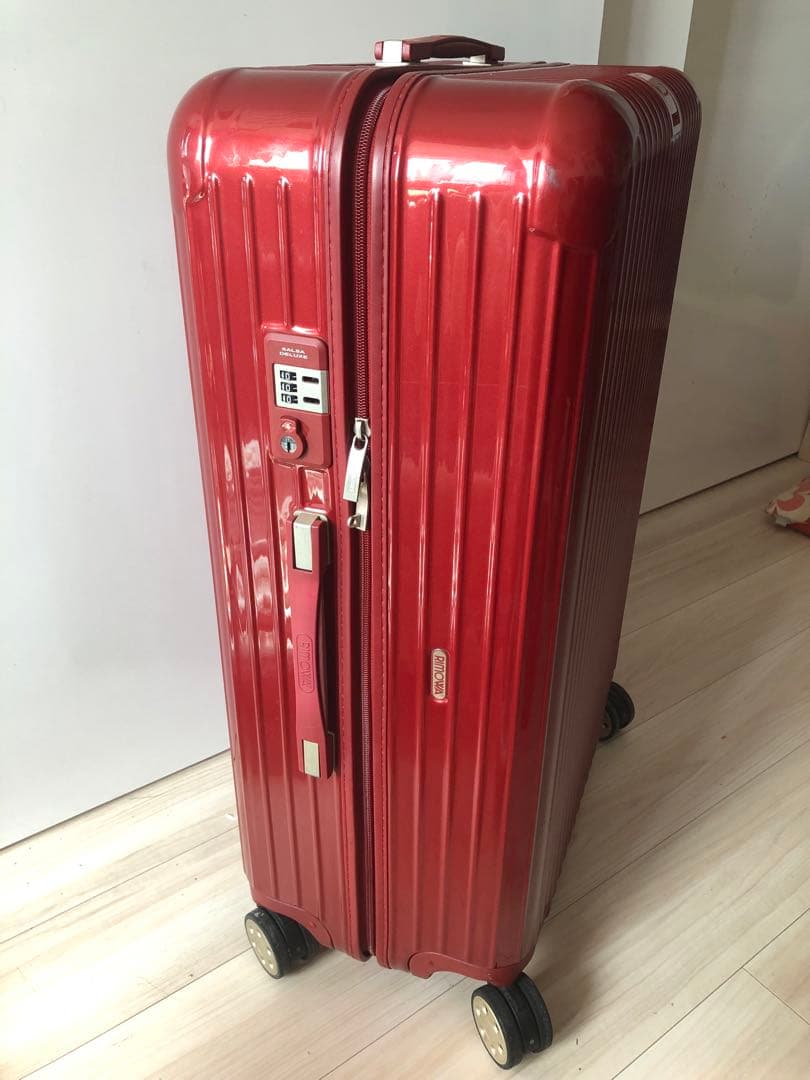 RIMOWAリモア　サルサ　デラックス　美品　スーツケース　四輪　手渡し希望