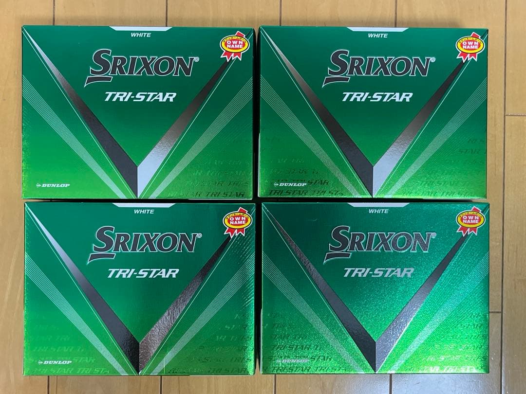 新品 SRIXON TRI-STAR スリクソン トライスター オウンネーム入り