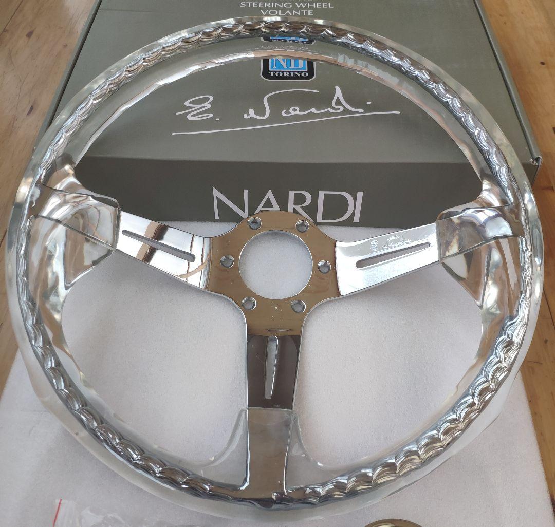 新品・未使用品 アクリル ツイスト ステアリング クリアー 3スポーク