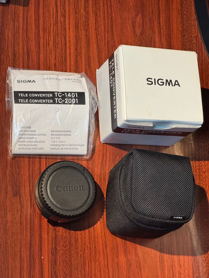 SIGMA テレコンバーター TC-1401 キヤノン用