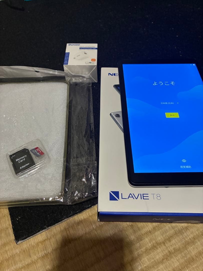 送料無料　LAVIE T8 タブレット PC-T875CAC カバー他