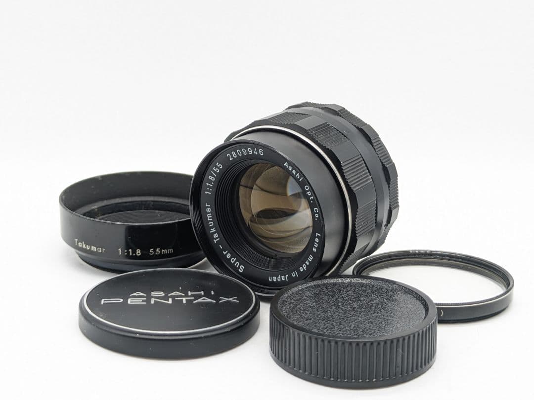 整備済み！美品！super-takumar 55mm F1.8 オールドレンズ
