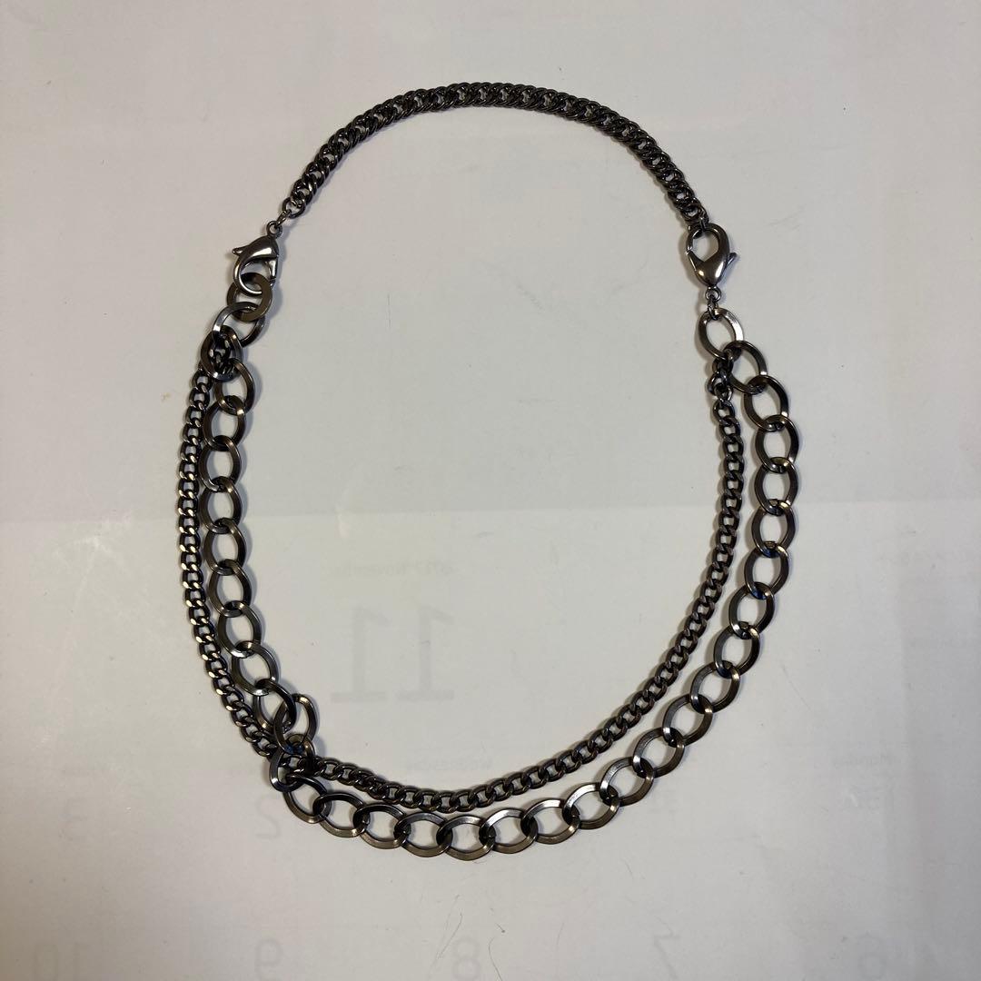 HELMUT LANG ネックレス 全長約57cm ポーチ付き