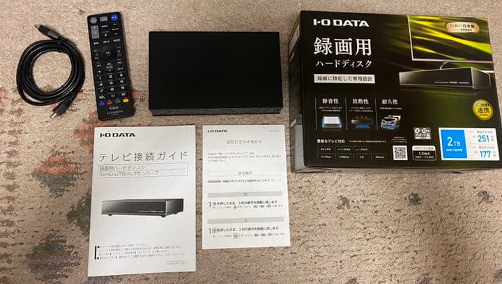 I・O DATA HVT-4KBC2T 録画用 HDD