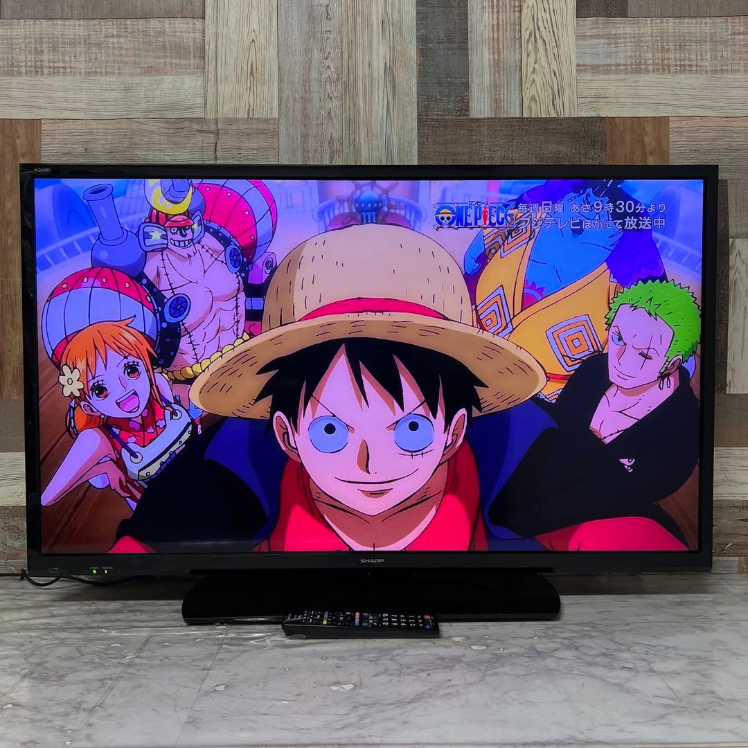 即日受渡❣️全国送料込シャープ40型液晶テレビ 外付けHDD 裏番組録画対応