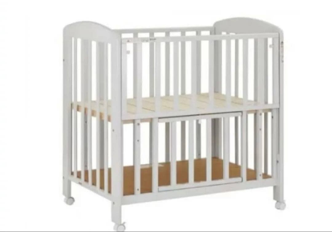 KATOJI ミニタチ ベビーベッド 木製【説明書あり】