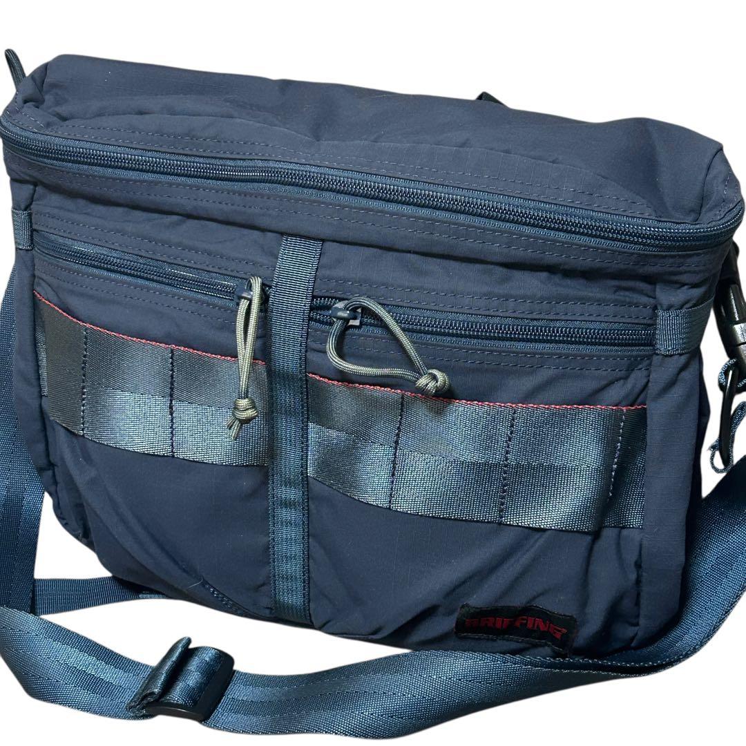 美品　BRIEFING DUNE S MW ネイビー　ショルダーバッグ　メンズ