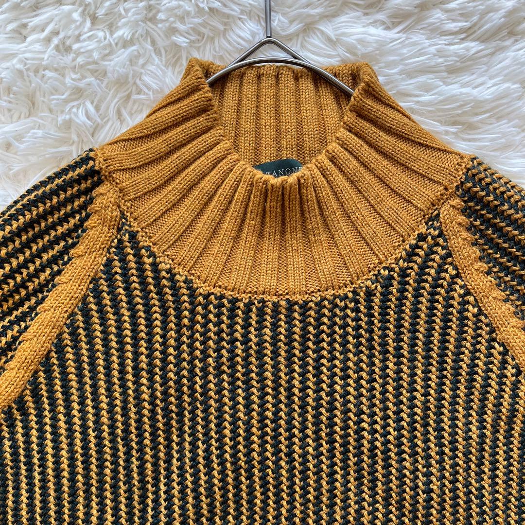 ZANONE ザノーネ ミドルゲージハイネックニット