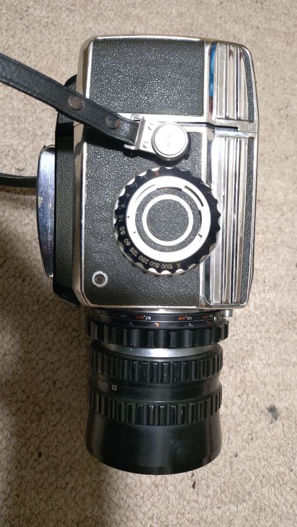 ゼンザブロニカ ジャンク品として 75ミリ 50ミリ レンズ付属