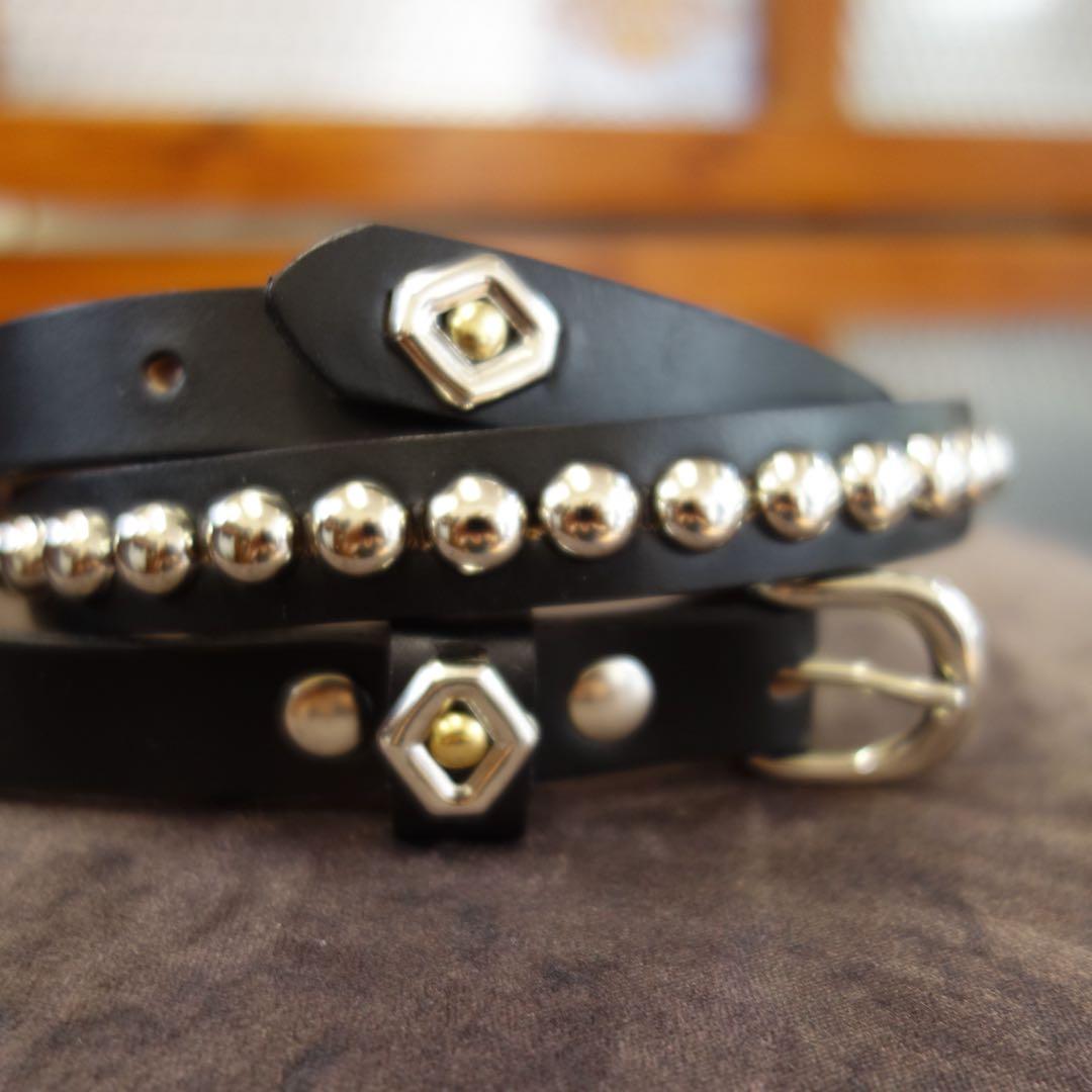 値下☆ラウンドスタッズベル15mmRAMIDUSラミダスウルフズヘッドお好きな方