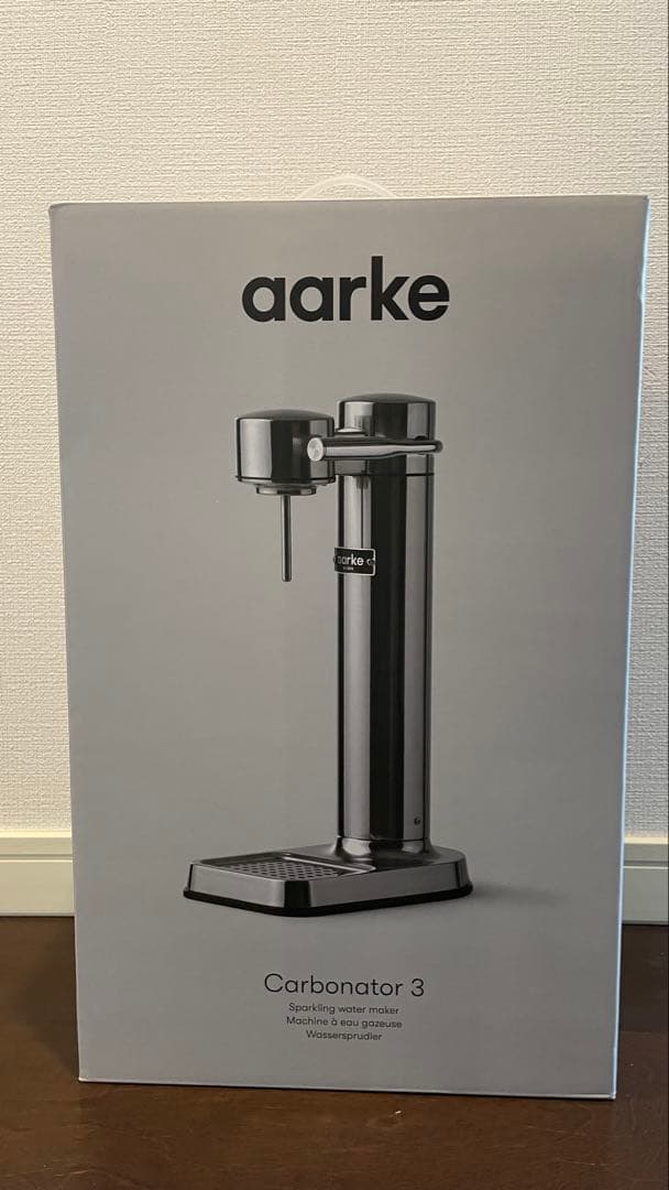 【新品未使用】aarke Carbonator 3 炭酸水メーカー