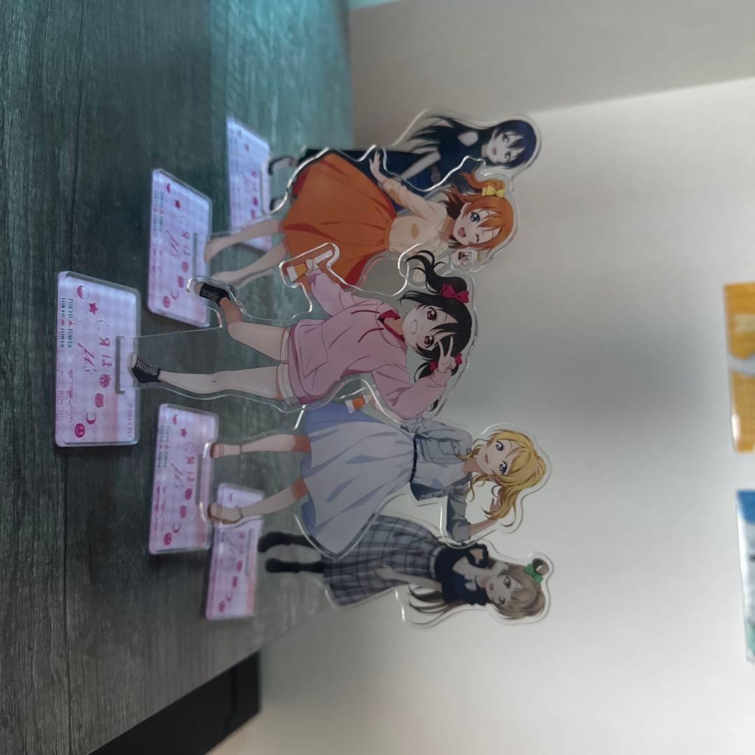 ラブライブμ's東京タワー限定五人アクリルスタンドセット