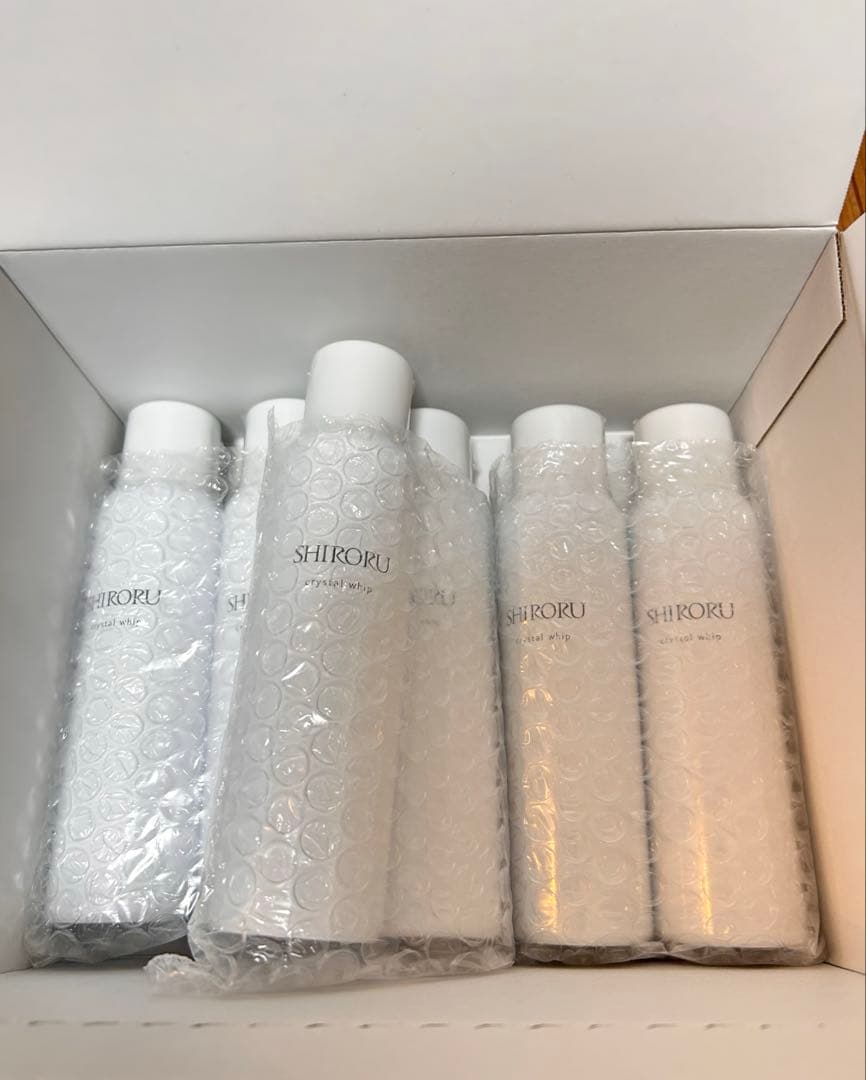 SHIRORU シロル クリスタルホイップ　6本セット