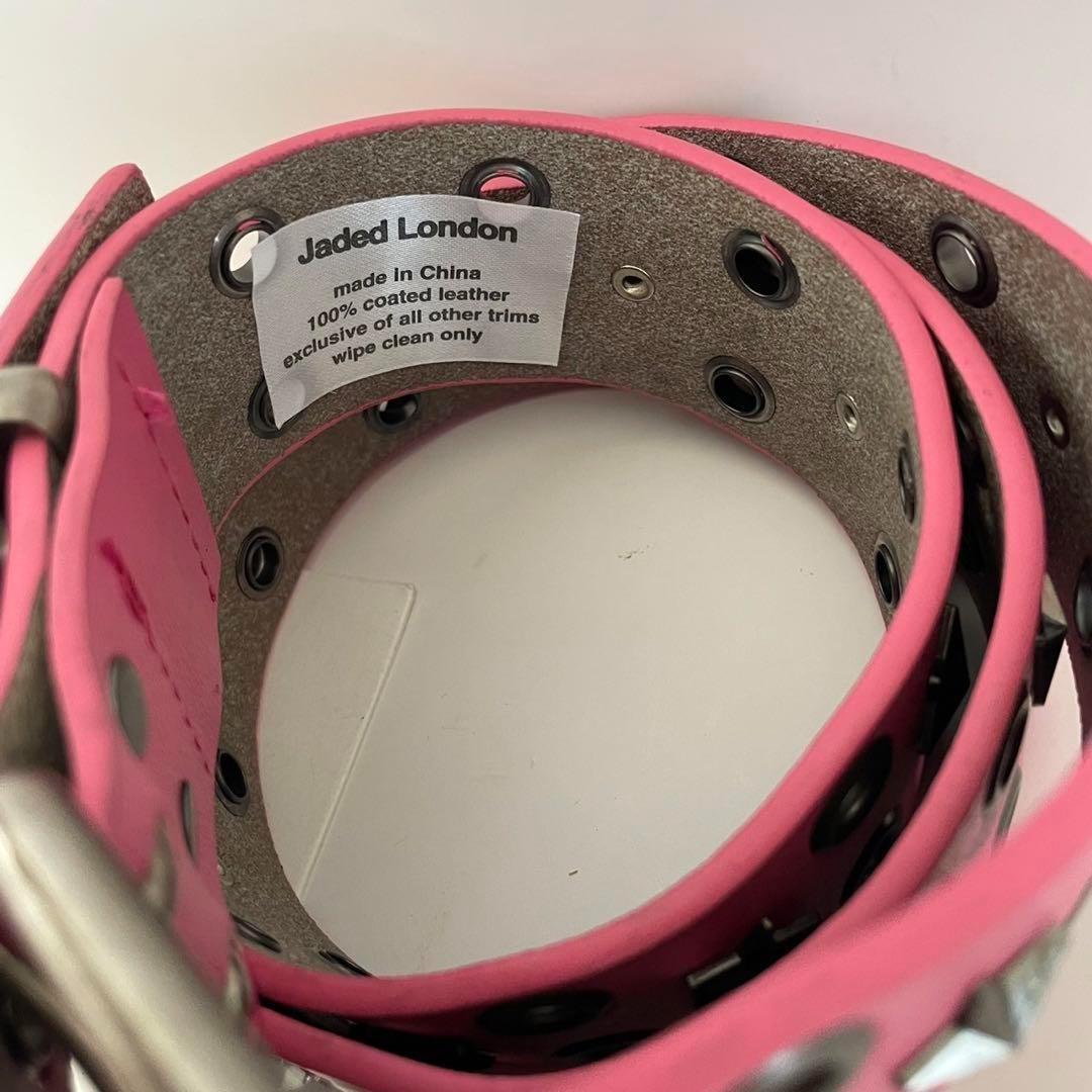 【JADED LONDON】ジェイデッドロンドン /Asta Belt ピンク