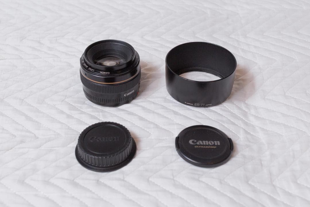 Canon EF 50mm f1.4 USM（単焦点レンズ標準）