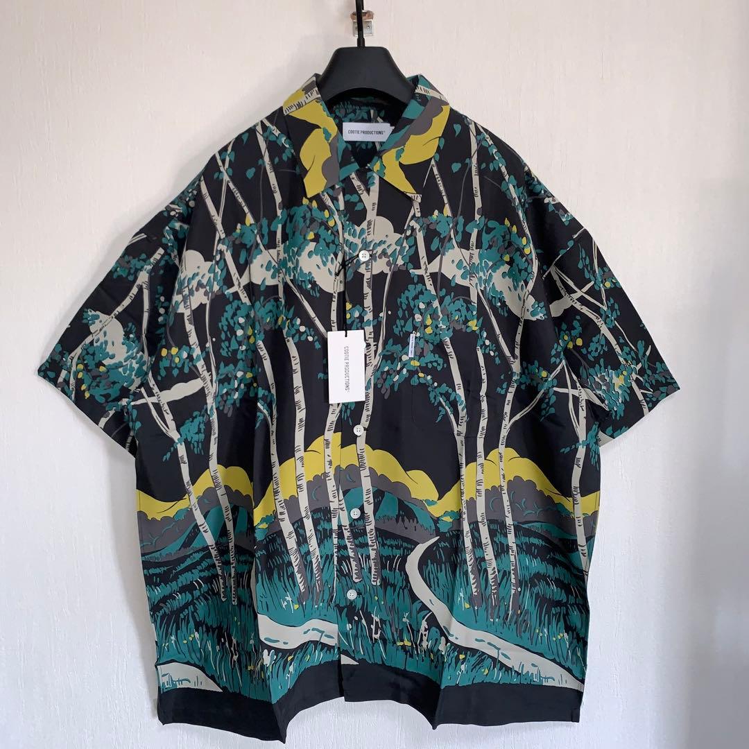 【COOTIE】Rayon Open Collar S/S／新品タグ付／送料込