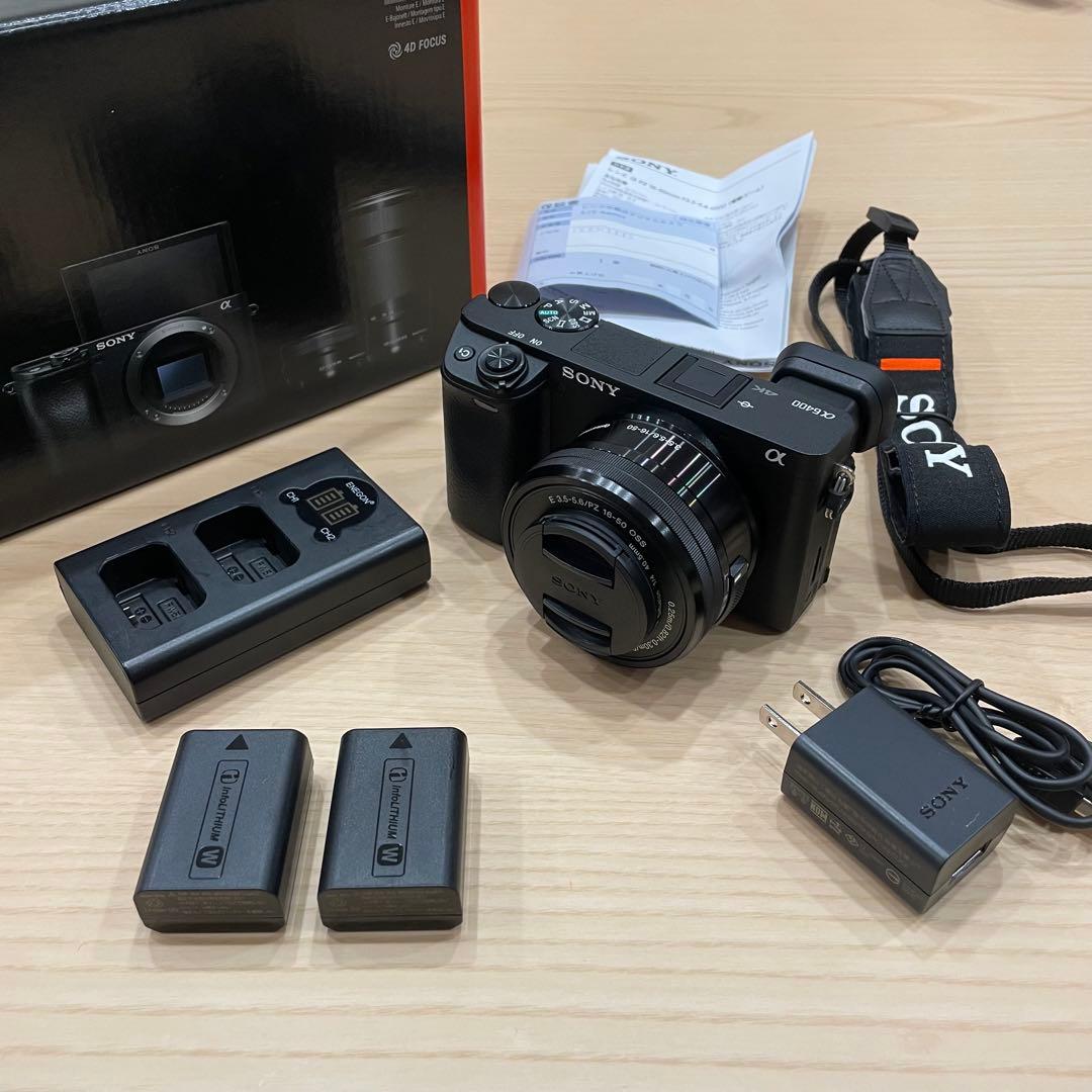 SONY α6400 ミラーレス一眼カメラ 本体+レンズ SELP1650