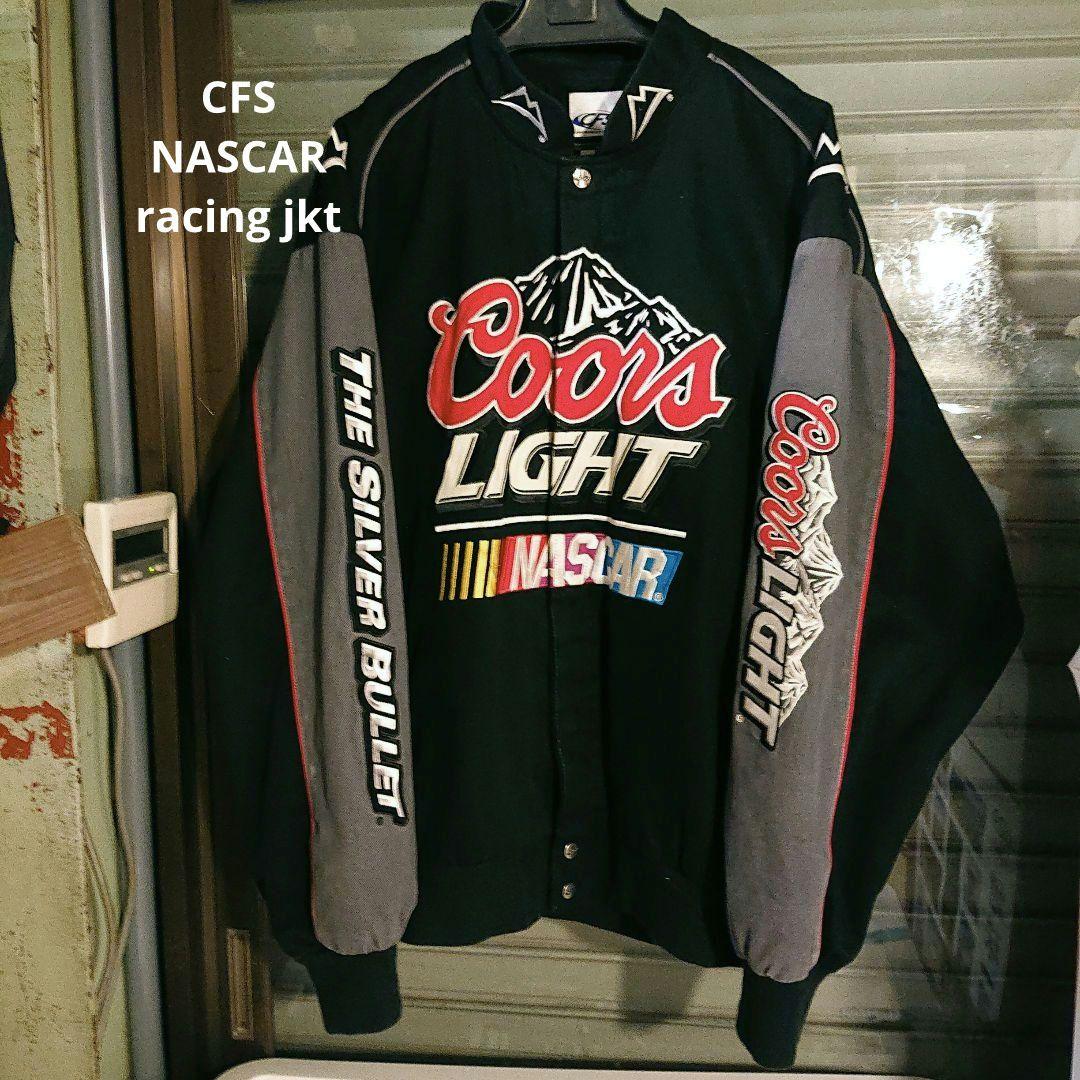 CFS/NASCARナスカー クアーズ 刺繍 レーシングジャケット
