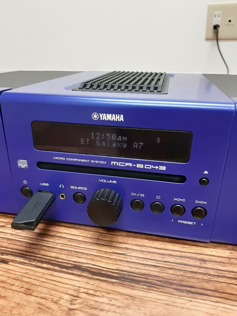 生産終了品 YAMAHA mcr-b043 マイクロコンポ ミニコンポ