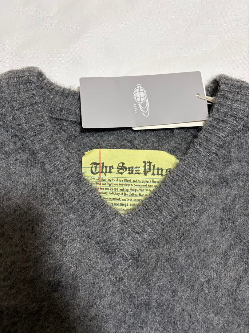 新品未使用タグ付 BEAMS SSZ モヘアベスト XL