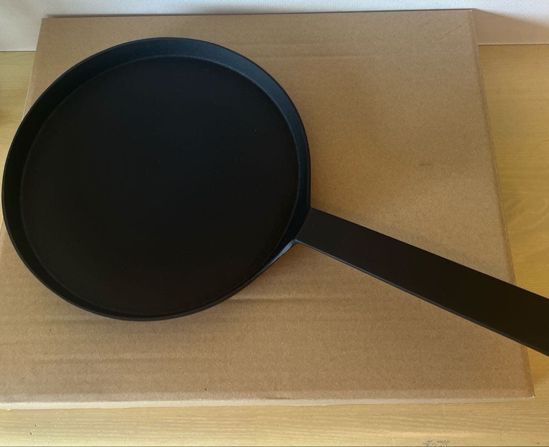 釜定　シャロウパン　鉄製フライパン