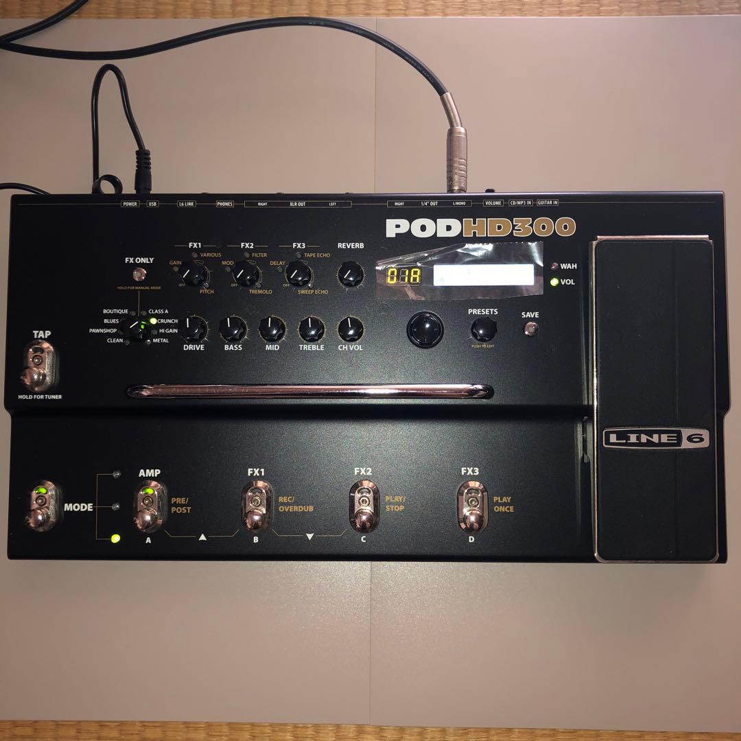 LINE 6 POD HD300 ギターエフェクター