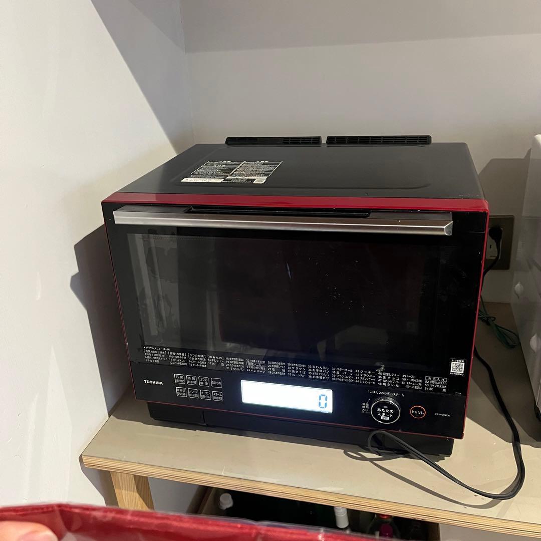東芝　TOSHIBA 石窯オーブンレンジ　ER-WD3000(R)