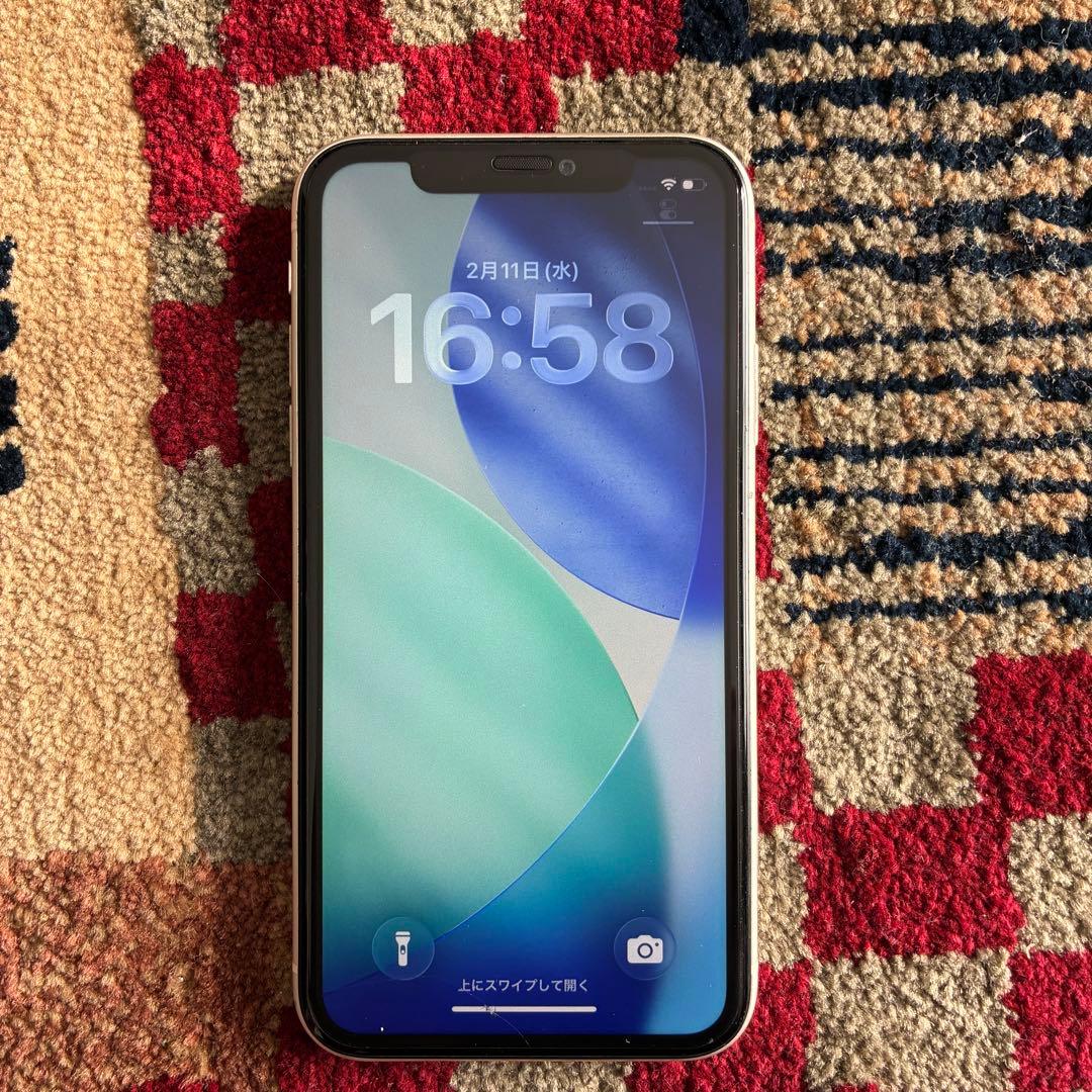 ◾️iPhone11 64GB ホワイト　状態悪め