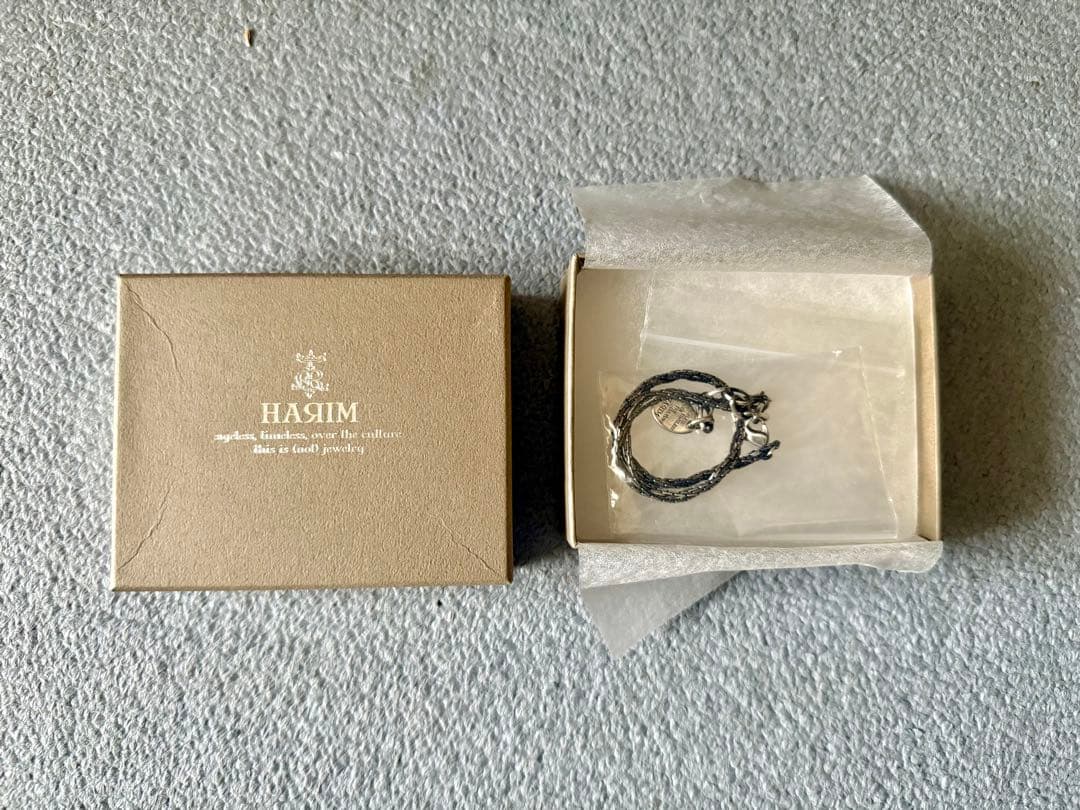 HARIM ハリム / インテレクチュアルチェーンアンクレット