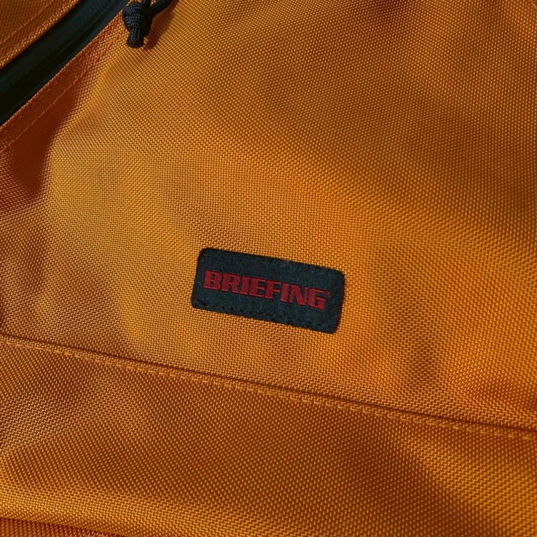 [美品]BRIEFING TRANSITION WIRE GOLF オレンジ