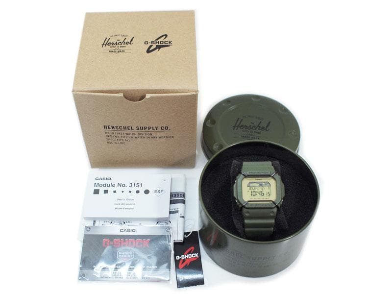 希少 長瀬 着用 Herschel Supply G-SHOCK Gショック
