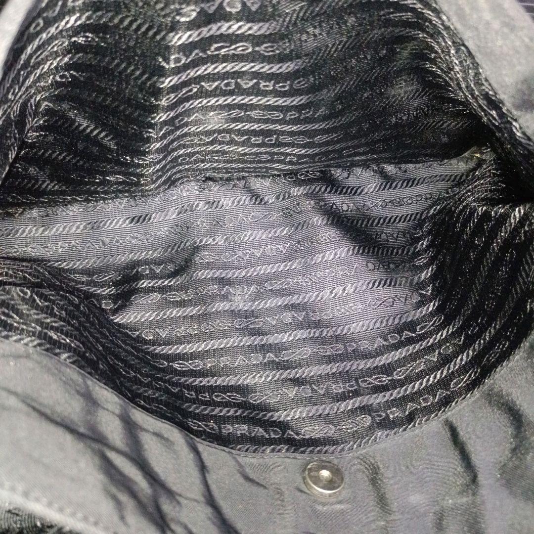 ✨PRADA 三角ロゴ テスートナイロン レザー切替 フラップ ショルダーバッグ