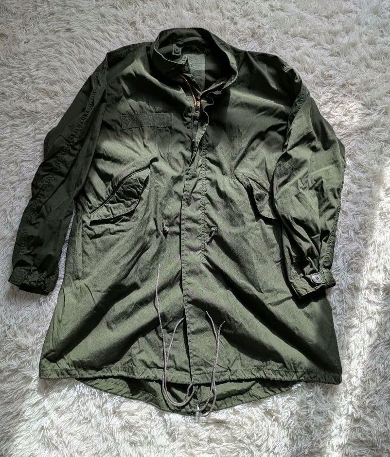 実物　フルセット　デッドストック　M‐65　フィッシュテール　モッズコート