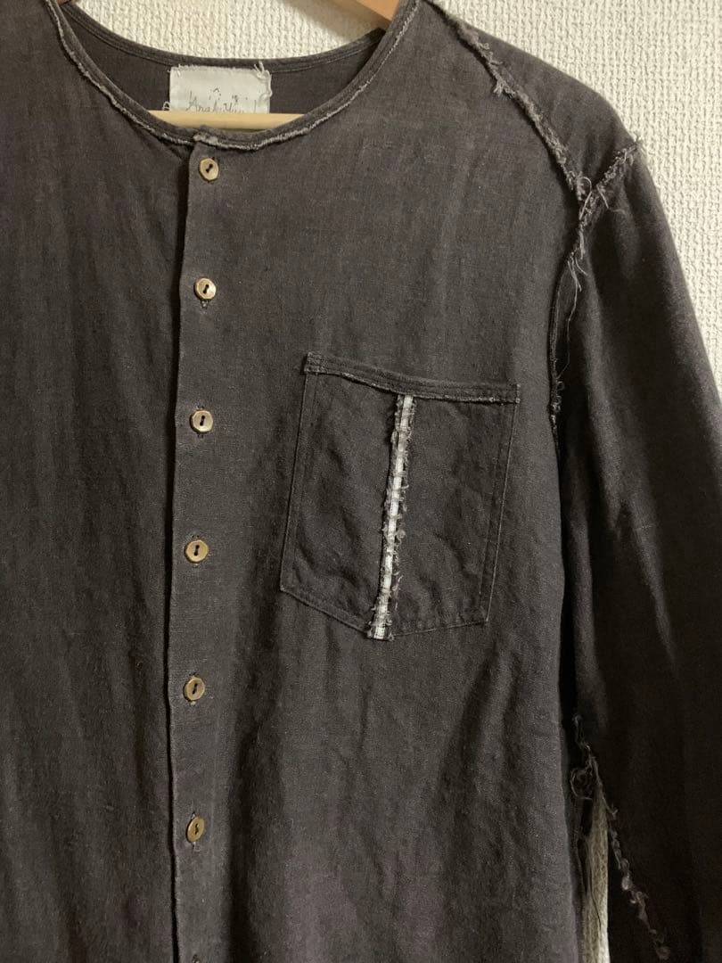 最終値下げaraki yuuアラキユウノーカラーシャツ