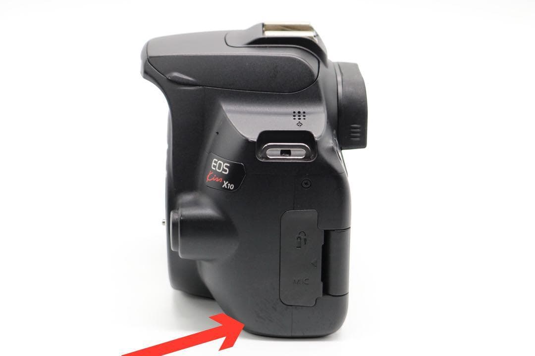 美品ですが少し訳あり 【Canon EOS Kiss X10 ダブルレンズ】