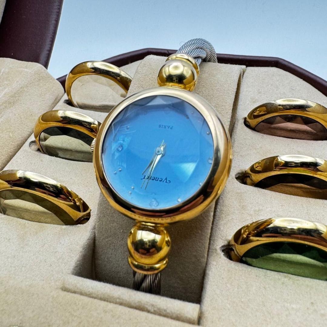 Venerer PARIS べニアパリス 腕時計 チェンジベゼル K18 GP
