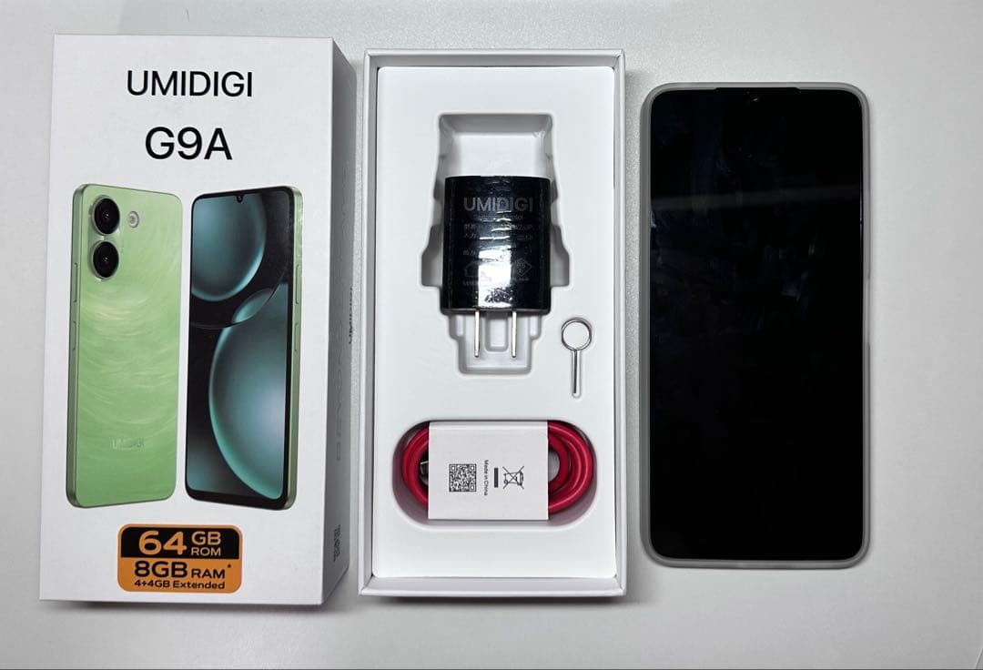 UMIDIGI G9A 64GB 8GB RAM ライトグリーンSIM フリー