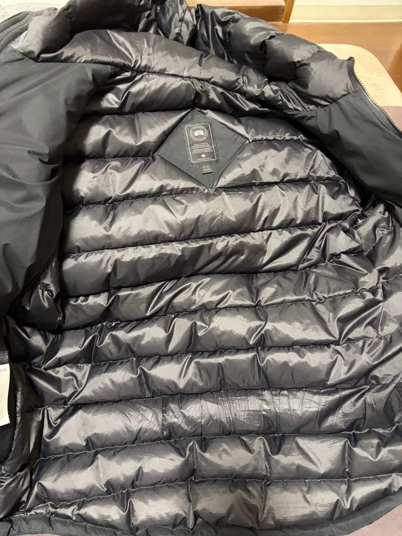 カナダグース　ロッジフーディー　ブラックレーベル　XLサイズ