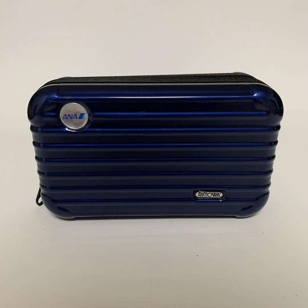 ANA RIMOWA ネイビー トラベルポーチ