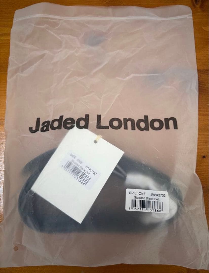 JADED LONDON Black Polaris Belt スター ベルト