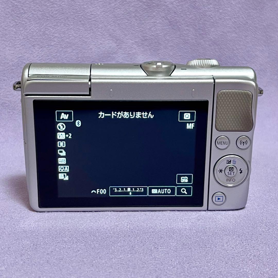 Canon EOS M100 ミラーレス一眼レフカメラ
