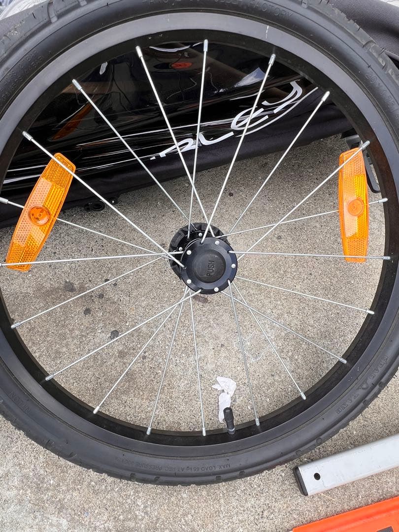 BURLEY 子供用自転車トレーラー 青/黒