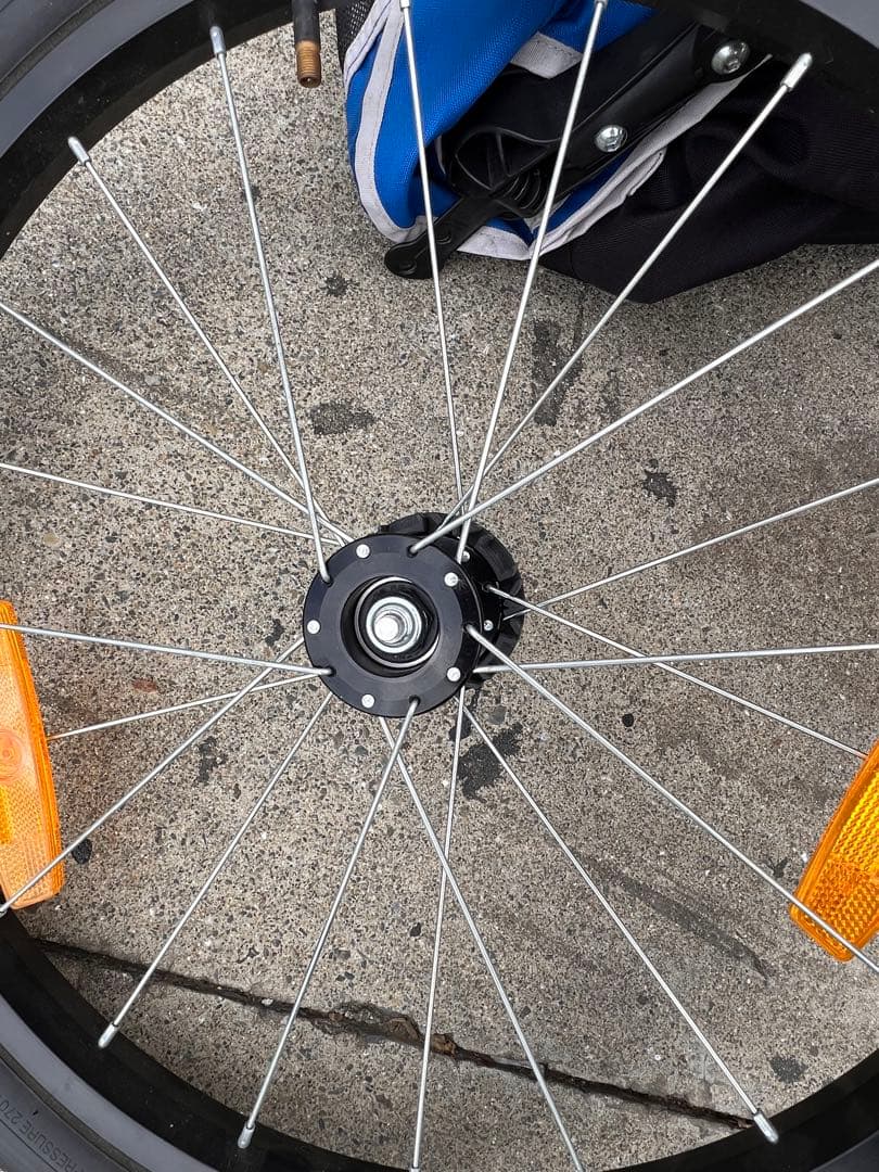 BURLEY 子供用自転車トレーラー 青/黒