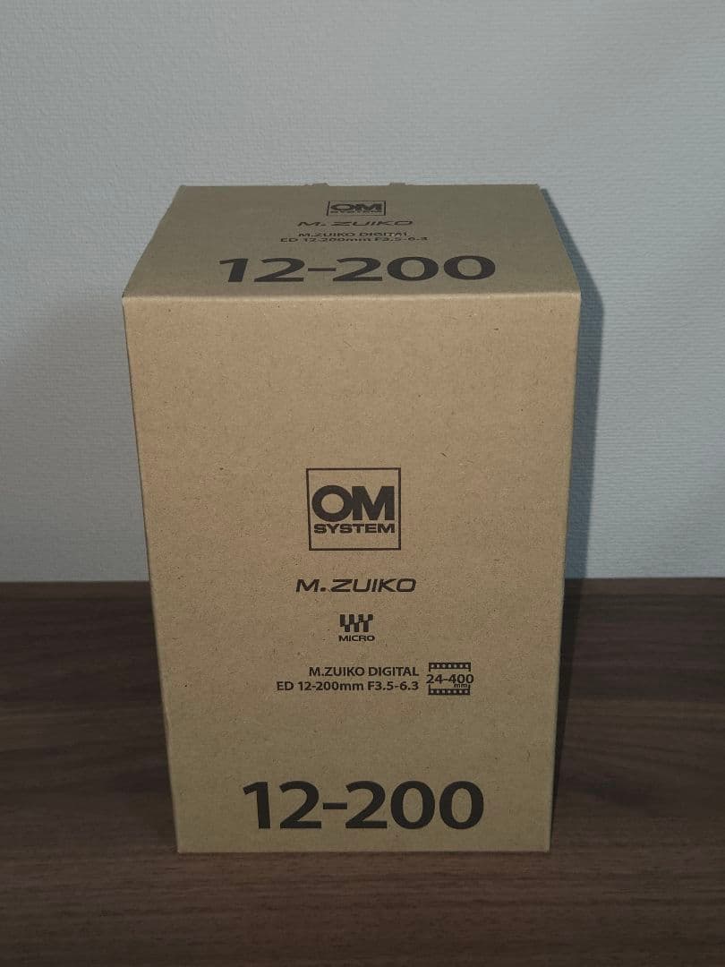 レンズ(ズーム) OM SYSTEM M.ZUIKO DIGTAL 12-200mm