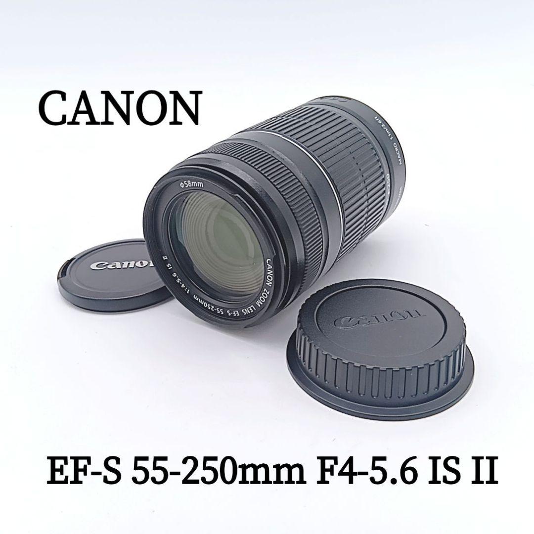 CANON EF-S 55-250mm F4-5.6 IS II 望遠レンズ